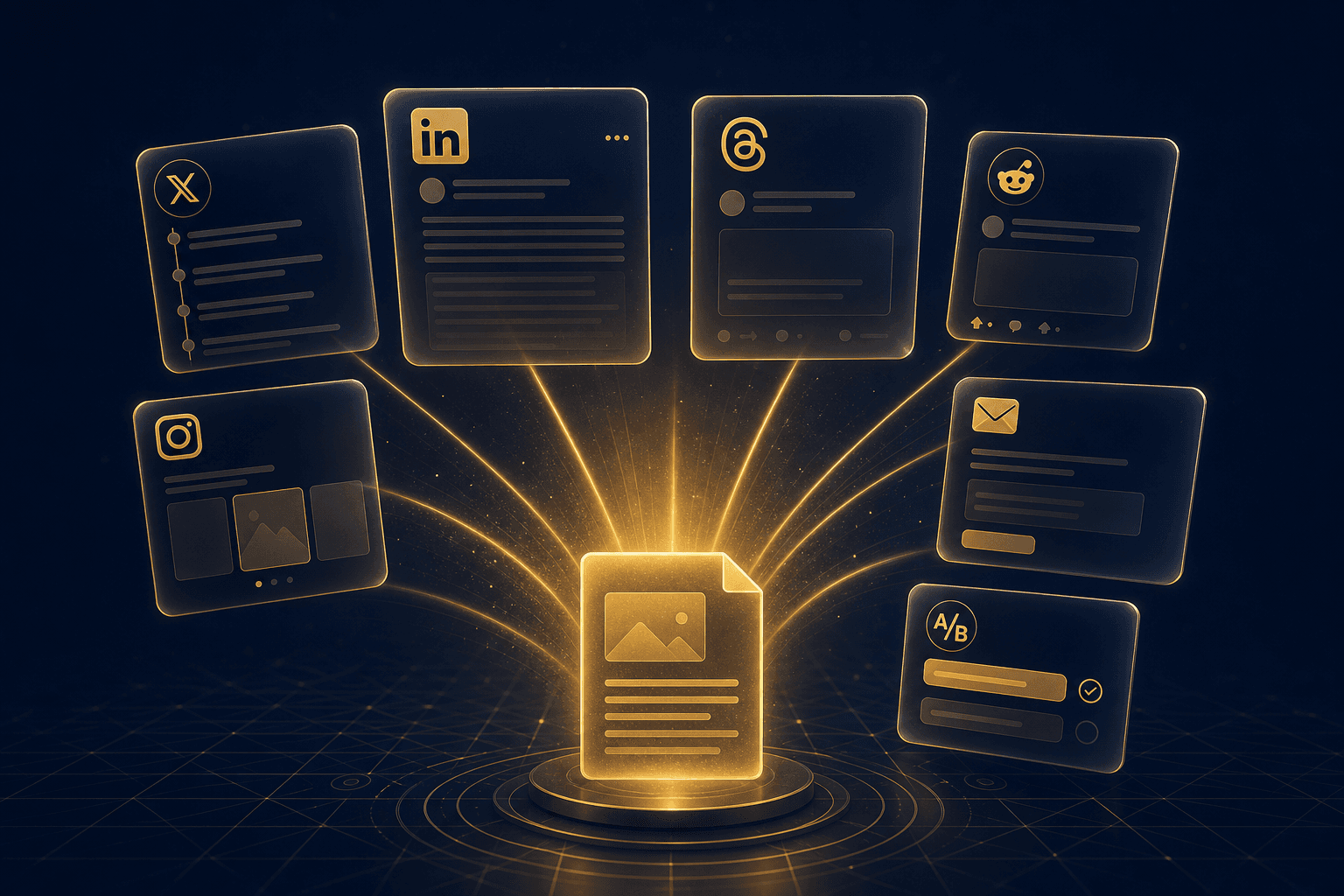 Cross-Platform Repurpose — Scriplume module preview
